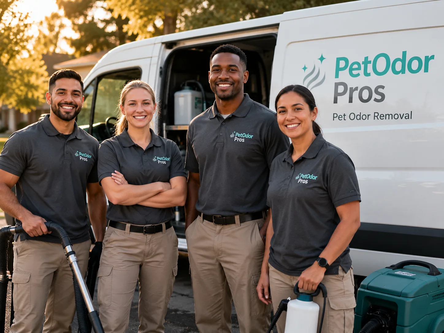 Pet Odor Removal team serving Clark, PA